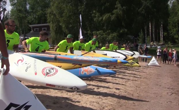 Sieravuori SUP Masters Sprint Race Video