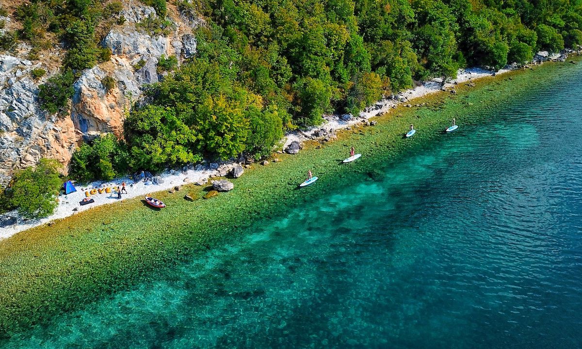 Paddle boarding in Macedonia. | Photo: Damjan Petreski