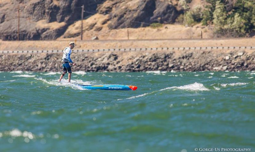 Connor Baxter, King of the Downwinders. | Photo: Gorge-US Photography