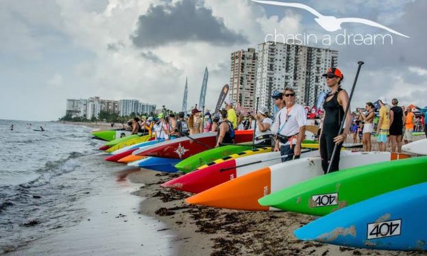 The 2015 RK Sunshine SUP Series kicked off its first race on June 27 2015 in Pompano Beach, Florida.