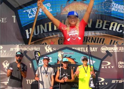 Izzi Gomez And Connor Baxter Nab SUP World Titles