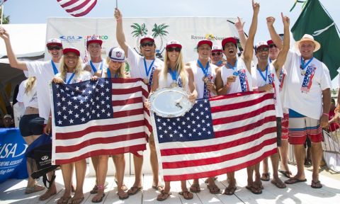 Team USA in 2015. | Photo: ISA / Reed