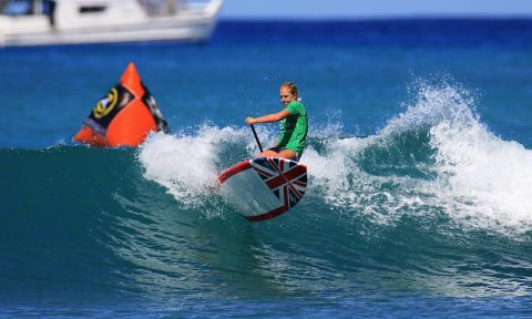 Candice Appleby at the 2014 Duke's Oceanfest. | Photo Courtesy: Duke's Oceanfest