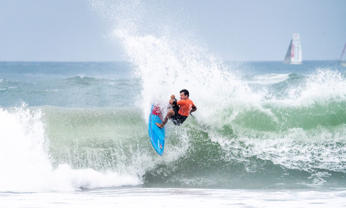 Defending Gold Medalist Benoit Carpentier. | Photo: ISA / Sean Evans