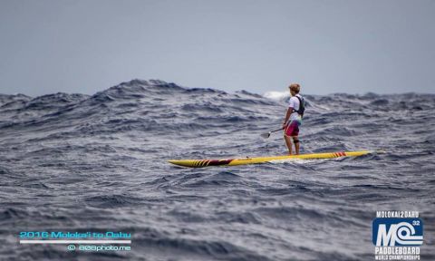 Kai Lenny on his way to breaking a World Record in 2016. | Photo: 808photo.me