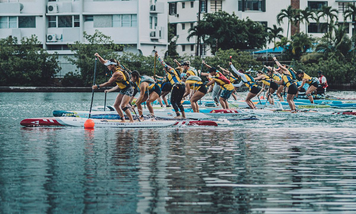 Women&#039;s Distance Race 2022 start. | Photo: ISA / Pablo Franco