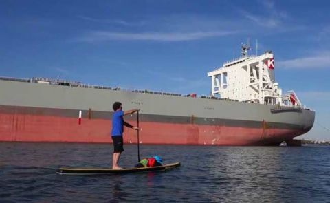 Beau Nixon SUP Hunter River Paddle