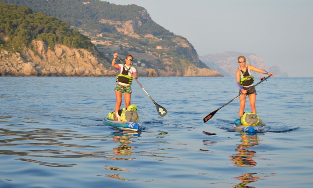 Valerie and Cat on their journey. | Photo Courtesy: Soller to Soller