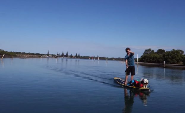 Beau Nixon’s Pet-Friendly SUP Adventure