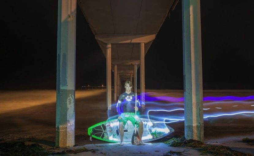 Sean Poynter’s Night SUP Photoshoot Blows Minds!