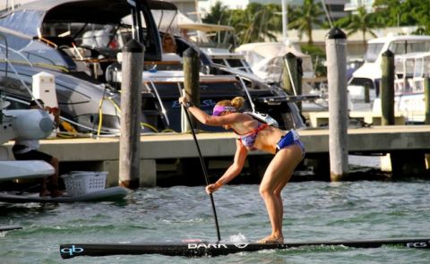 Performance Paddling Holding SUP Racing Clinic