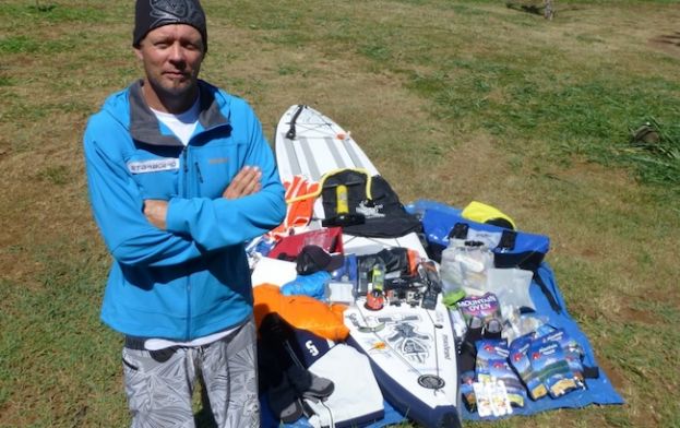 Bart De Zwart Begins Incredibly Cold SUP Expedition