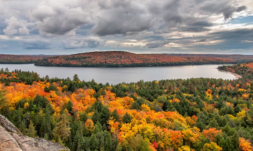 Paddle Boarding in Algonquin Park, Canada