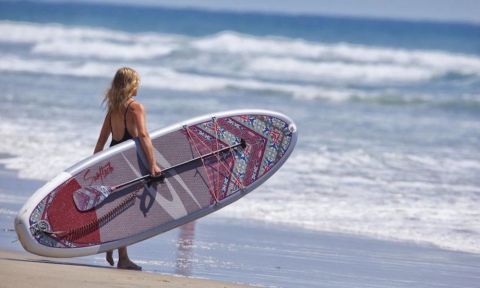 Surftech showcases their new collab with prAna. | Photo Courtesy: Surftech