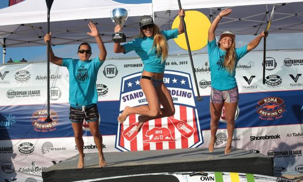 Kai Lenny & Candice Appleby Win SUP US Open; Candice Secures 2015 World Series Title