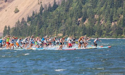 2016 Naish Columbia Gorge Paddle Challenge. | Photo by Gorge US Photography