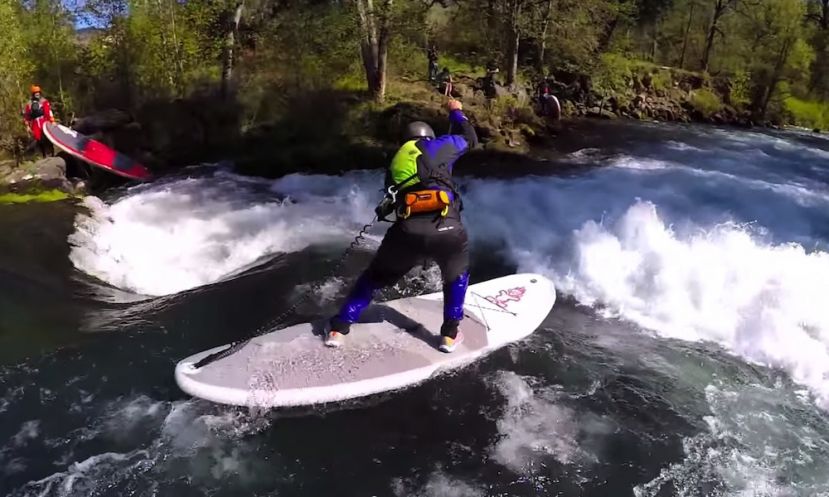 River Walkers, a film from Wanderlust explores the exiting sport of White Water SUP.