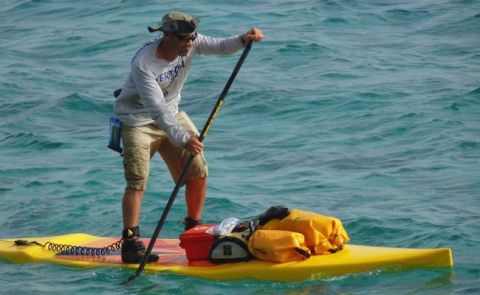 Shane Perrin SUP Circumnavigates St. Thomas & St. John