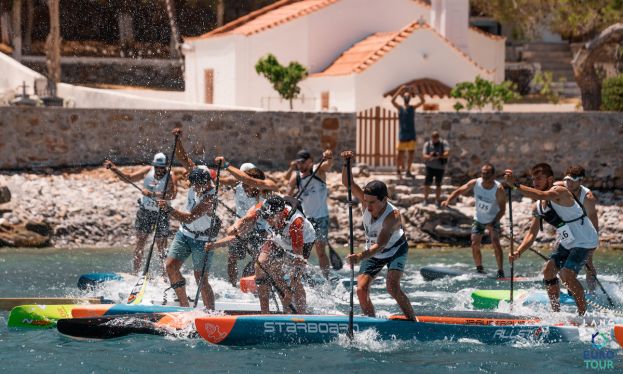 Hasulyo & Barreras Win at Agios Nikolaos on SUP