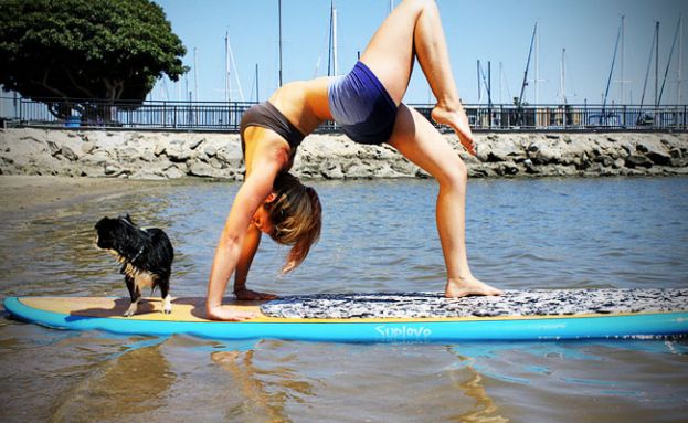 Paddle Board Yoga Airs on National TV Show