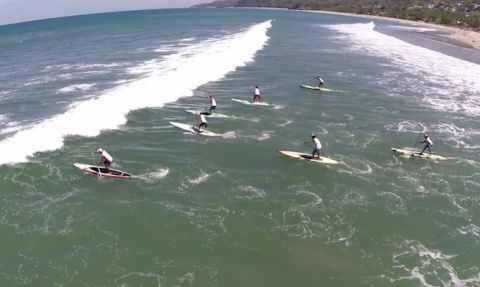 Awesome Drone Footage From Paddle Surf Mexico