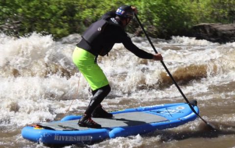 Boardworks Showcases New 2015 “Rivershred” Inflatable SUP