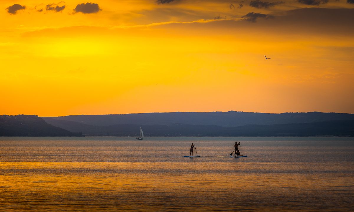 Sunset on Lake Balaton | Photo: Shutterstock