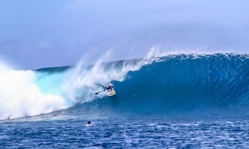 Cloudbreak will provide the perfect platform for the world’s best SUP surfers to compete. |  Photo: Tourism Fiji