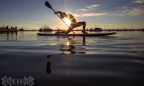 SUP Yoga Sun Salutations