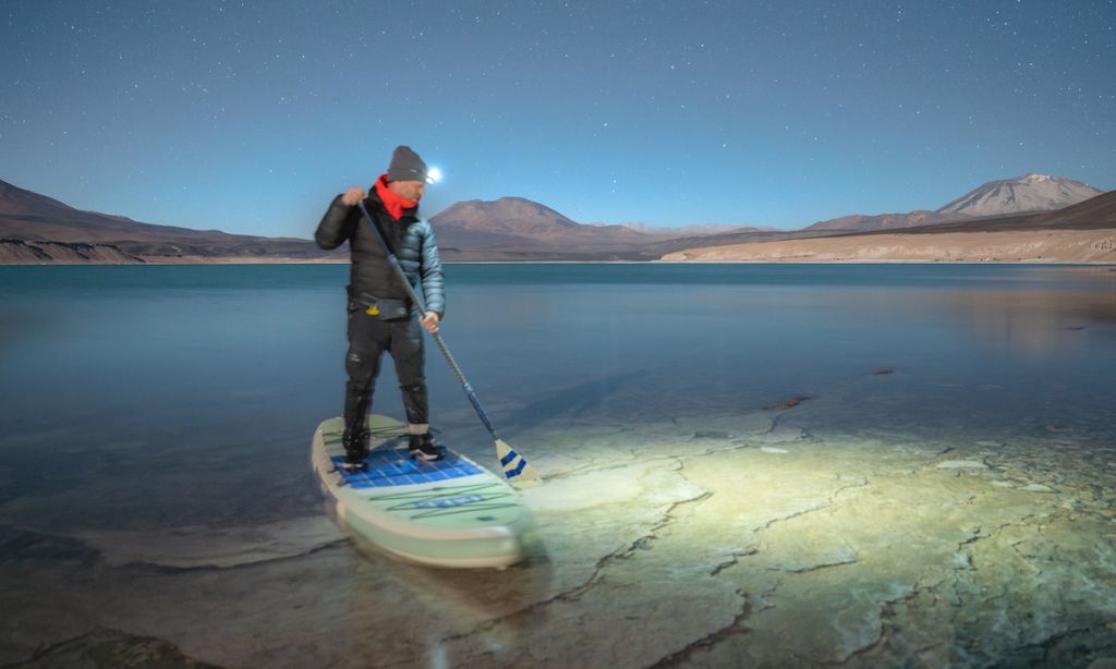 Andrew Hughes Achieves World Record for Paddle Boarding Highest Altitude | Supconnect.com