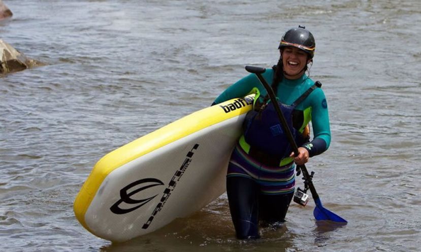 Badfish SUP welcomes Natali Zollinger to pro roster. | Photo Courtesy: Badfish SUP / Heather Jackson