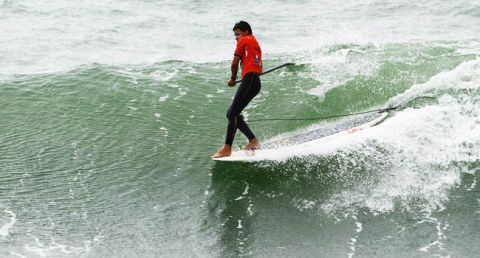 Antione Delpero Claims Event 2 of SUP Tour