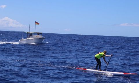 Germany's Sonni Honscheid on her way to winning her 2nd M2O in 2015. | Photo via: SIC Maui