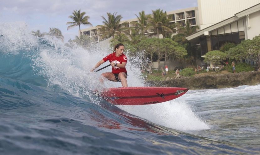 Caroline Angibaud Wins Turtle Bay Pro. | Photo Courtesy: Brian Bielman