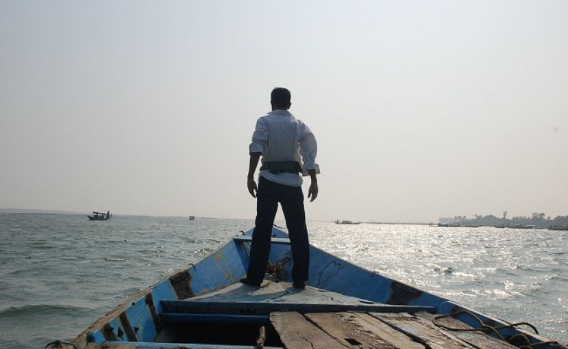 Paddle Boarding Bay of Bengal, India