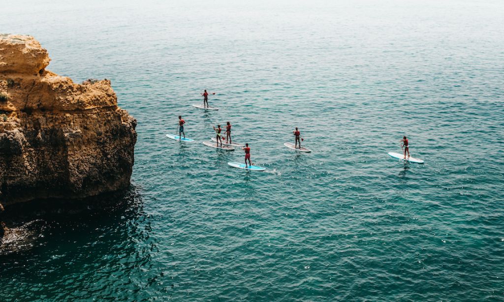 Paddling the Coast.