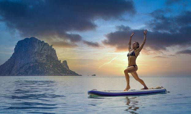 Paddle Boarding Ibiza, Spain