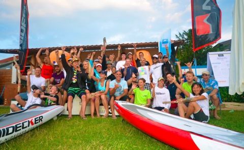 Stand Up Paddlers in Switzerland