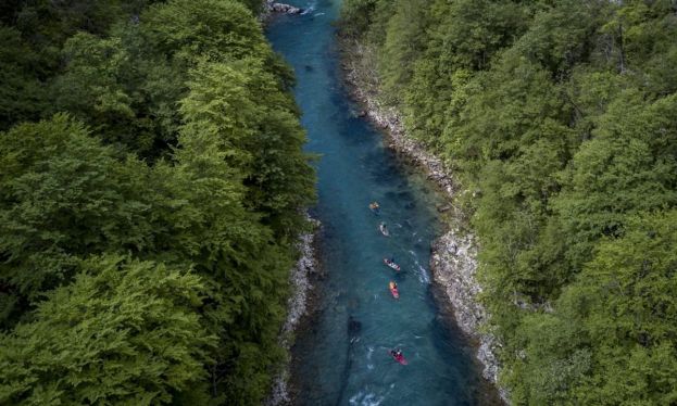 First SUP Descent Of Europe's Deepest Canyon