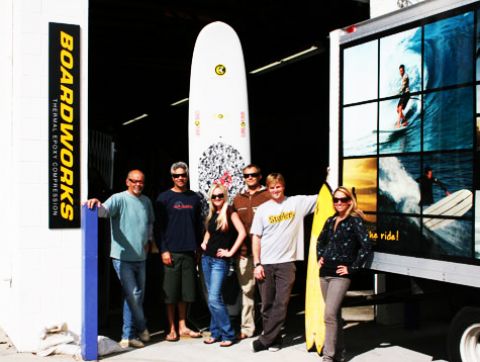 Boardworks on SUP TV Title Sponsorship