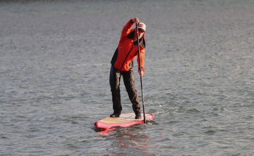 An Ocean Rodeo Dry Suit In Action