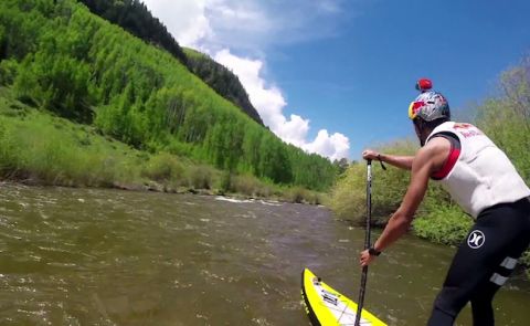 Kai Lenny GoPro Mountain Games SUP Sprint Preview