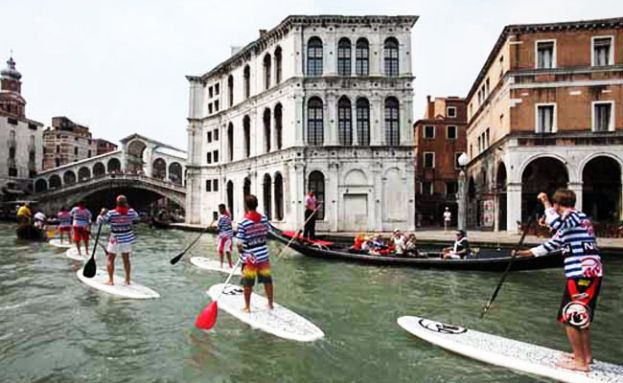 Paddle Boarding Venice, Italy