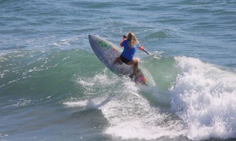 Izzi Gomez Wins 2nd World Title At US Open Of SUP