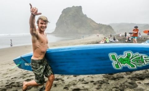 Zane Schweitzer is King of the Waves