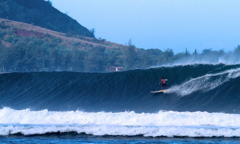 Tristan Boxford on a bomb in an unknown location. | Photo via: APP World Tour