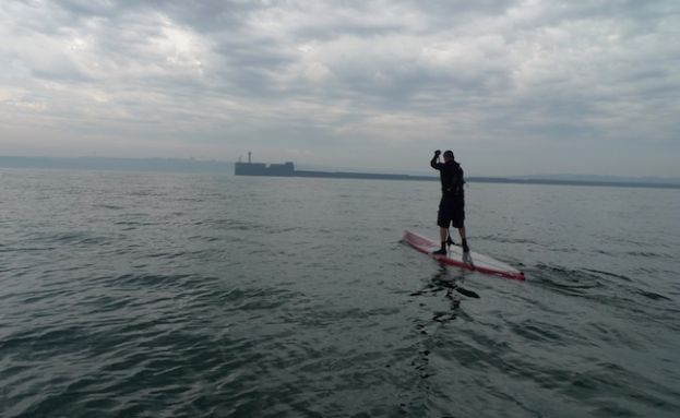 Australian Paddler Crosses English Channel On A SUP