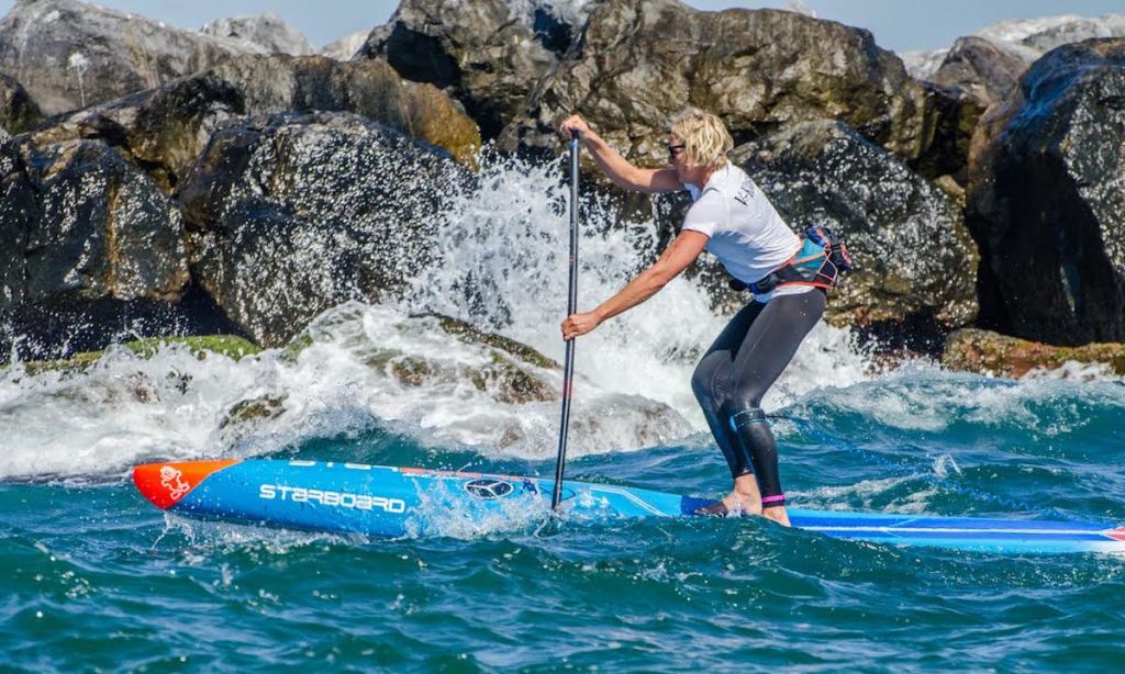 Sonni Honscheid at 2019&#039;s Carolina Cup. | Photo: Georgia Schofield / Paddle League