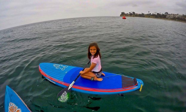 Starboard Stand Up Paddle Surfing demo day with SUPKids in Santa Barbara. | Photo: Jim Brewer