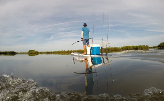 Wavejet Pau Hana Big EZ Angler & Walden SUP 10'0